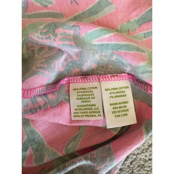 Lilly Pulitzer NWOT Size XS Pink Elephant Sleeveless Top - Picture 9 of 12